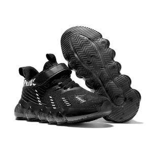 Baskets Enfants Respirantes - Taille 28-39 EU - Lacets Et Velcro - Sport Et Quotidien