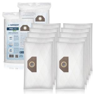 Wessper 15x Sacs daspirateur pour Glenan GA 2800 Papier