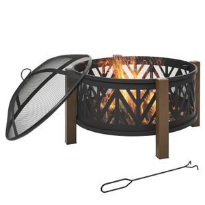 Brasero d'intérieur, Table en béton - Brasero à l'éthanol en Plein air,  brasero sans fumée, Mini cheminée personnelle[S285] - Cdiscount Jardin