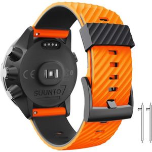 Montre connectée sport Bracelets De Rechange En Silicone Pour Suunto 7-Su