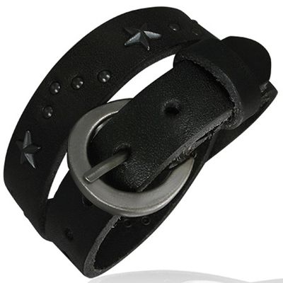 ZENSE - Bracelet tibétain noir tressé ajustable pour homme ZB0364