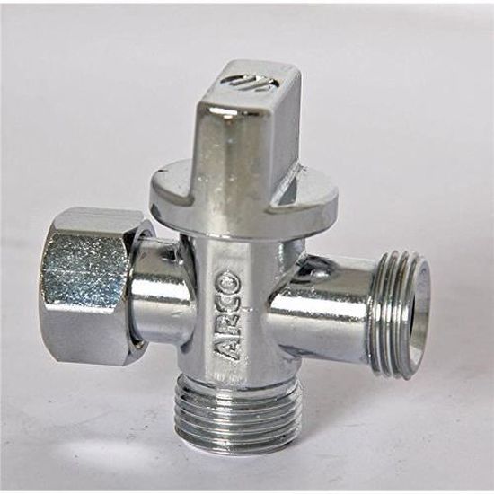 robinet 3 voies arco montage rapide pour douchette wc 12 17 cdiscount bricolage