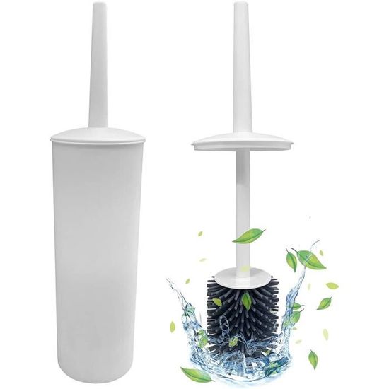 Ensemble Brosse Wc Et Support,Tête De Brosse Flexible Pour