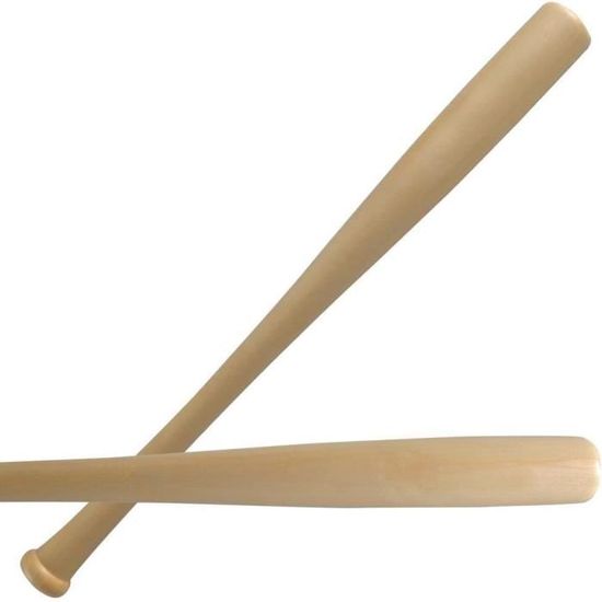 Batte De Baseball En Bois 34 Pouces – Avec Sac En Jute, Pour Jouer En Famille Ou Entre Amis