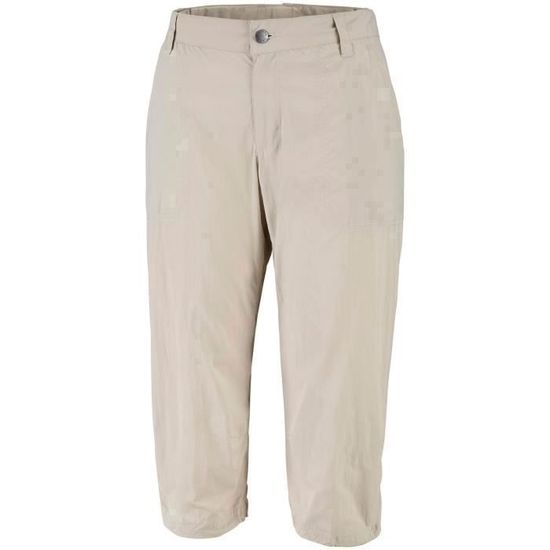 Pantacourt femme Columbia Silver Ridge 2.0 Beige Cdiscount Pr t