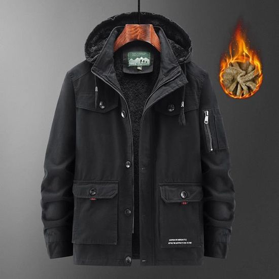 Pantalon Jogging Homme Hiver Doublé Polaire - Chaud, Cordon De Serrage Et Poches, Idéal Sport Et Décontracté