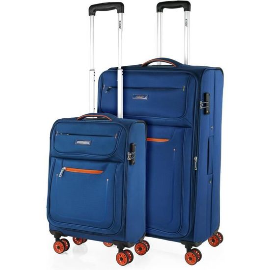 ITACA - Set Valise Souple 4 Roues 2 Pcs, Set De Valises - 3