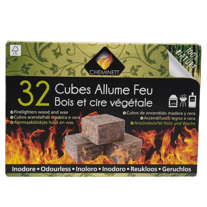Allume Feu Cheminee Cdiscount
