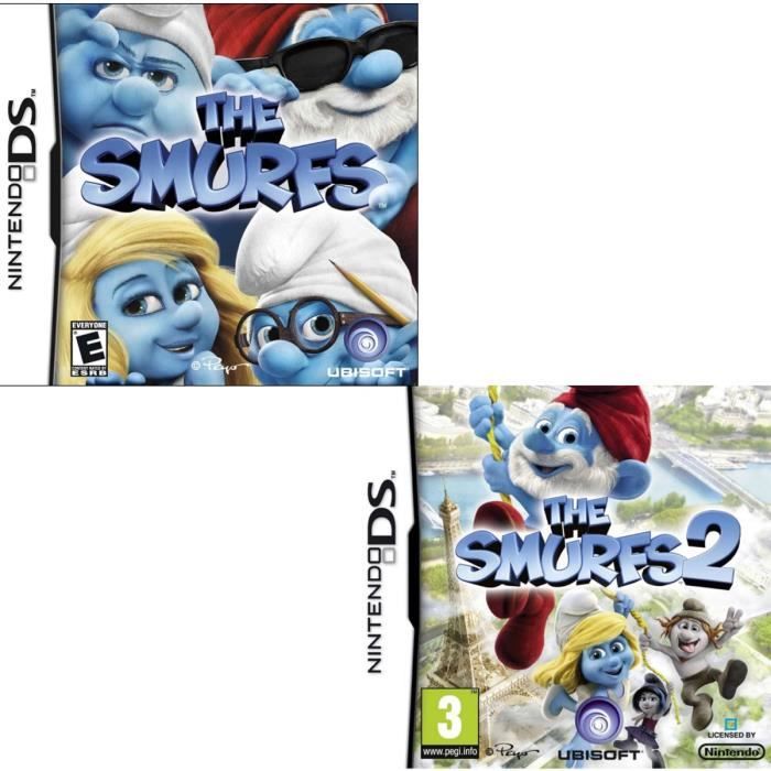 Compilation Schtroumpfs 1+ 2 Ds