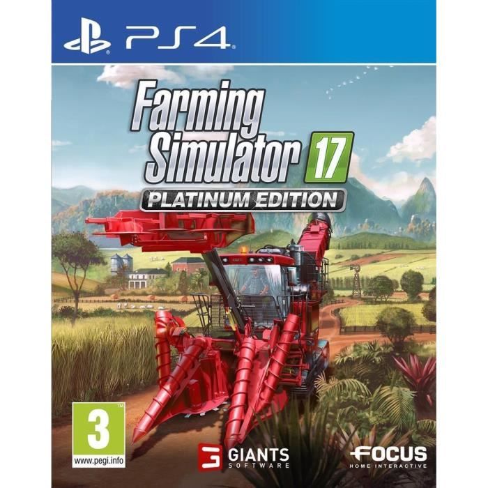 Focus Farming Simulator 17 Edition Platinium Jeu PS4