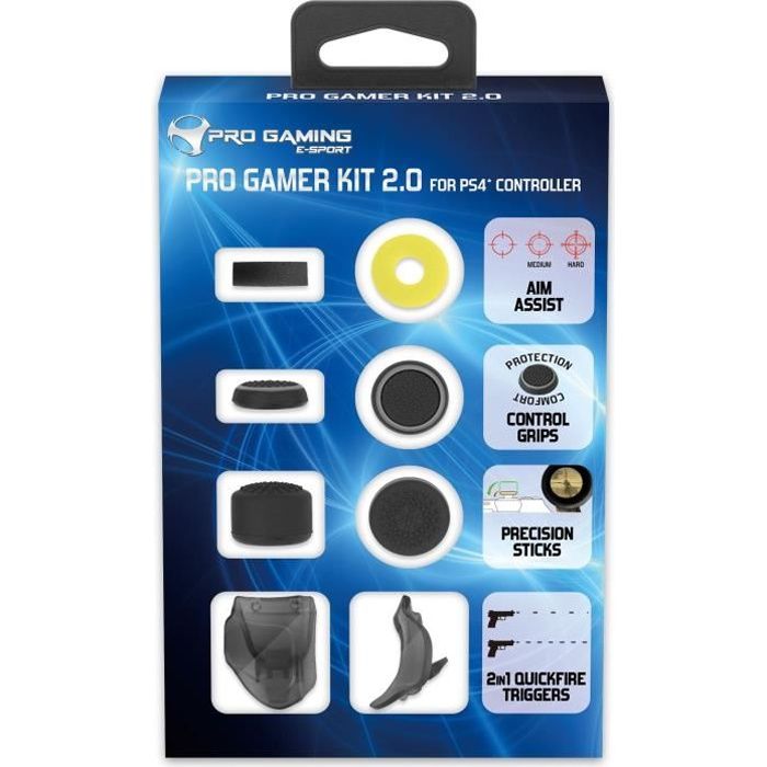 Pack d'accessoire e-sport pour manette PS4