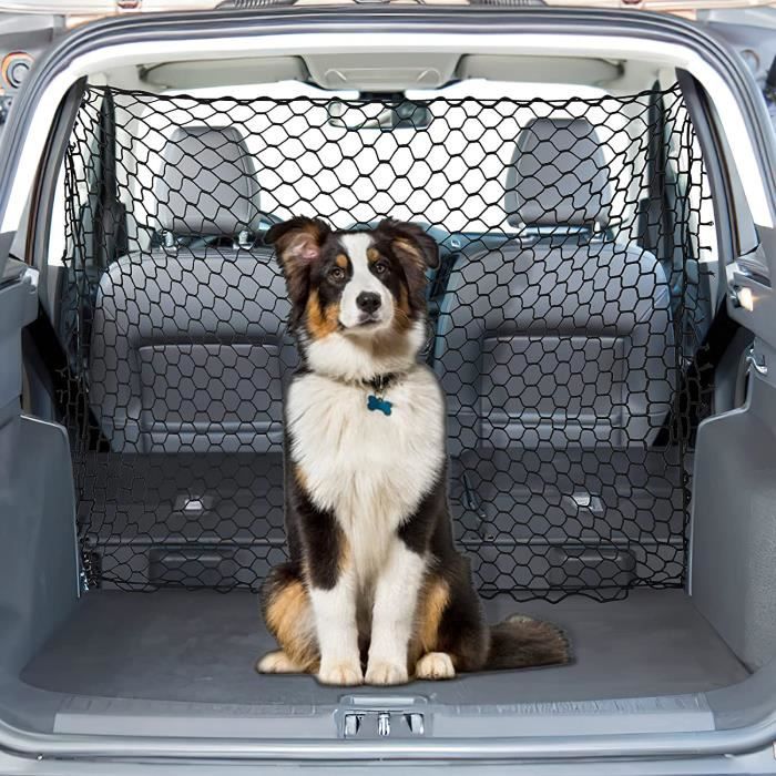 Filet Barrière de chien pour voiture Protection de chien Isolation nette de la voiture Barrière nette du coffre arrière Filet de séc