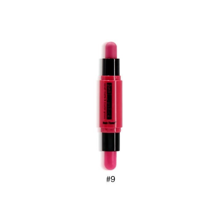 【Soin des lèvres】Crayon à lèvres mat longue durée crayon à lèvres hydratant imperméable rouge à lèvres maquillage_GT16363