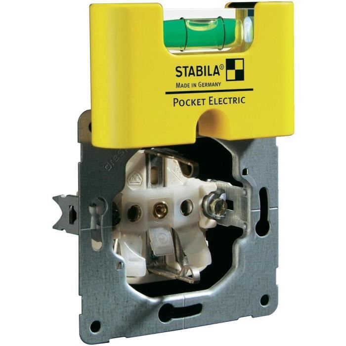Niveau à bulle Stabila POCKET ELECTRIC