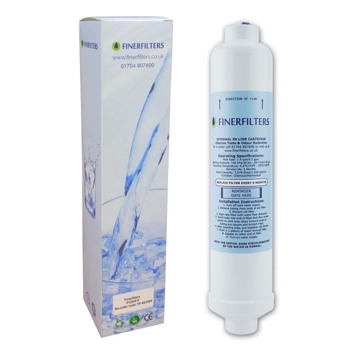 Finerfilters Compatible Réfrigérateur externe Filtre pour Daewoo