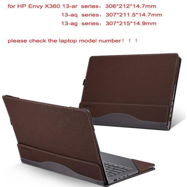Sacoches & Housses Ordinateur,Housse d'ordinateur portable détachable pour Hp Envy X360 13.3 pouces - Type coffee-envy 13-ad series
