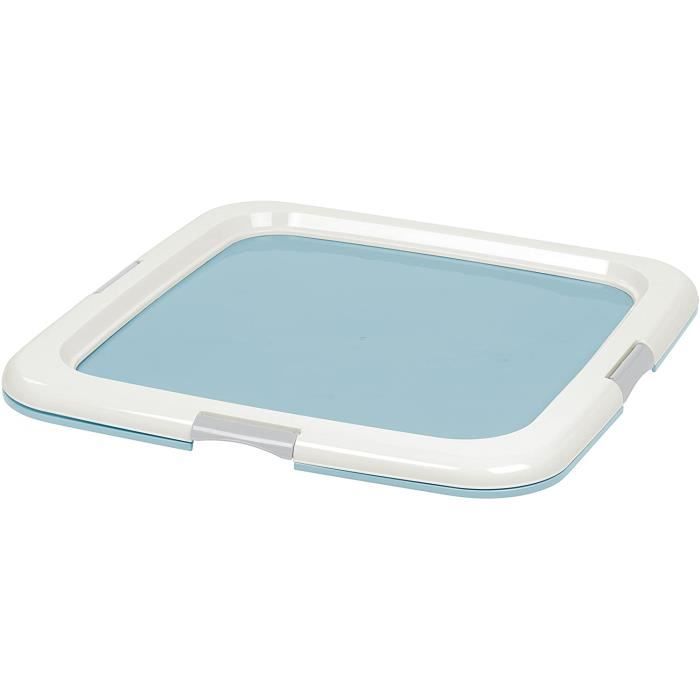 Iris Ohyama, Plateau de Formation pour Chien-Éducation à la Propreté - Pet Pad -Plastique, Gris, Moyen, 55,8 x 58,4 x 2, 599127