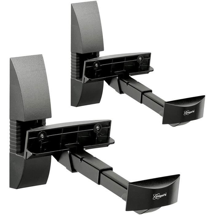 BASE ENCEINTE TV Vogels VLB 200 Support mural universel pour enceintes 2x Orientable jusquagrave 90ordm Inclinaison 15ordm 56