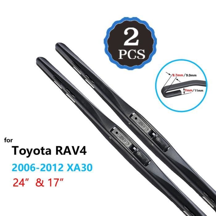 Balais d'essuie-glaces,Pour Toyota RAV4 1994 ~ 2020 XA10 XA20 XA30 XA40 XA50 RAV 4 2000 2006 2012 2013 2018 - Type 2006-2012 XA30