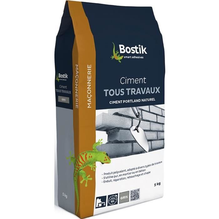 Ciment gris tous travaux 5kg