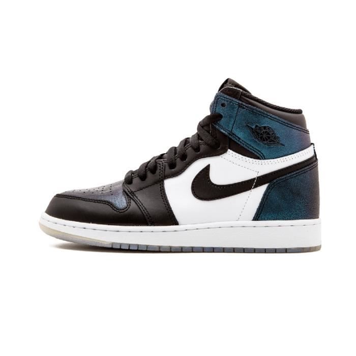 Baskets Airs Jordan 1 Mid SE Chaussures de basket Pas Cher pour Homme Femme Blanc Laser