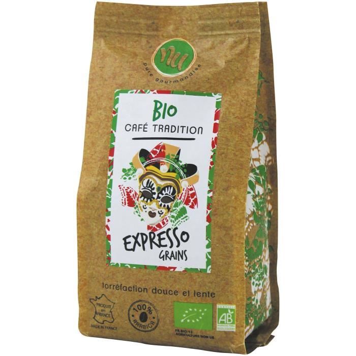 NU Café Bio Expresso Italien Grain Sachet 125g