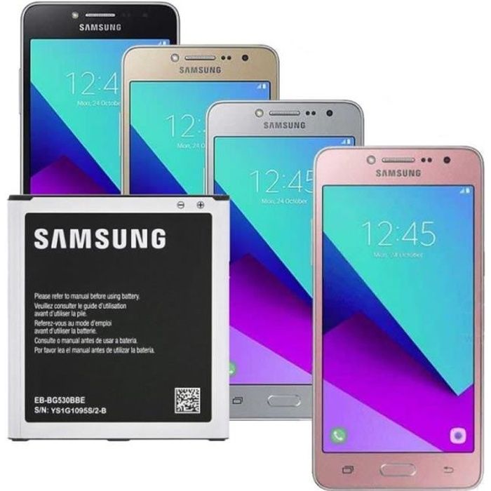 Batterie pour Samsung Galaxy J5 / J3 Duos / Grand Prime (SM-G530H / SM-J500 / SM-J320) EB-BG530BBE