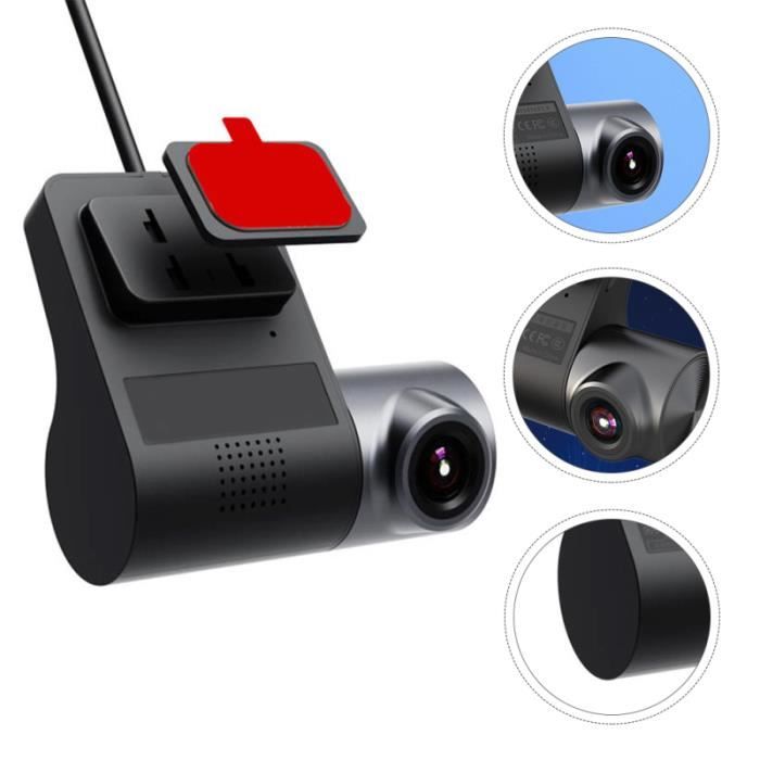 1pc 1080p Haute Définition Durée Dash Cam Voiture Parking boite noire video - camera embarquee aide a la conduite - securite