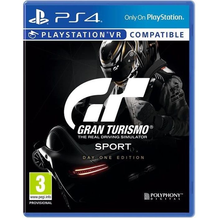 Gran Turismo Sport Edition Day One PS4