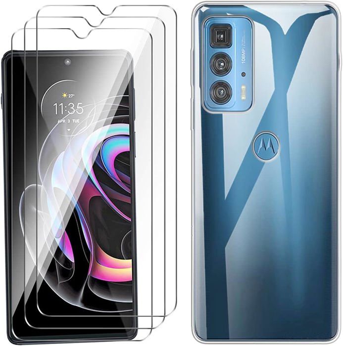 Housse TPU Transparente Pour Motorola Edge 60 Pro 5G - Coque Silicone Souple - Neuf Sous Blister