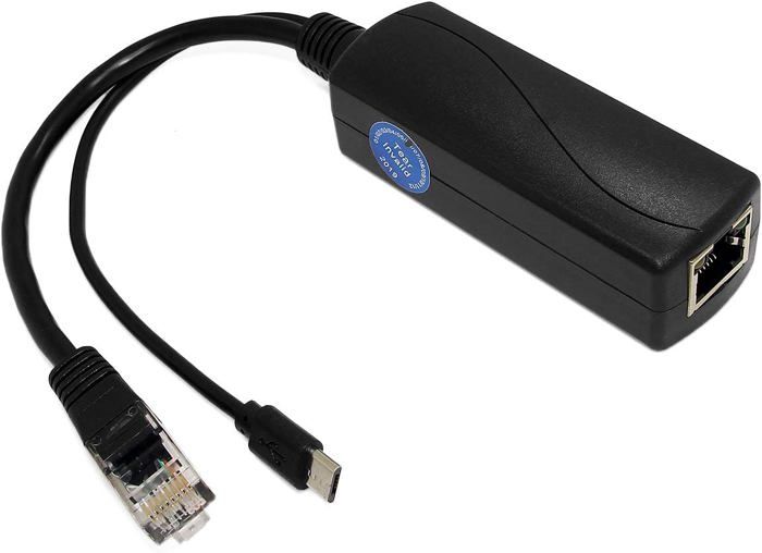 Séparateur PoE Actif 5V 2,4A – Alimentation Pour Hue Bridge Et Appareils Intelligents 5V – Prise DC 5,5×2,5 Mm - 3