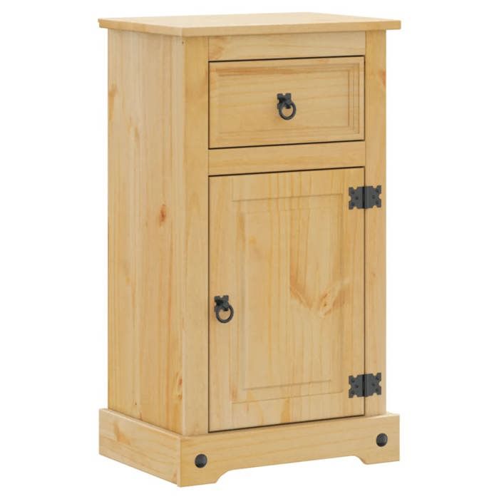 Meuble haut de salle de bain - Armoire de salle de bain Corona 45x33x80 cm bois de pin massif CHY64716770
