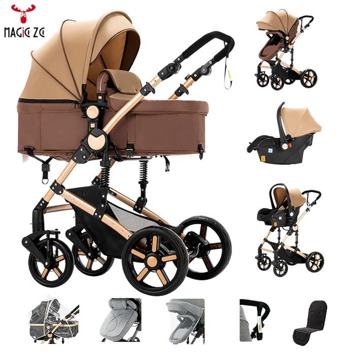 Poussette 3 en 1 Magic ZC  Poussette cosy voyag
