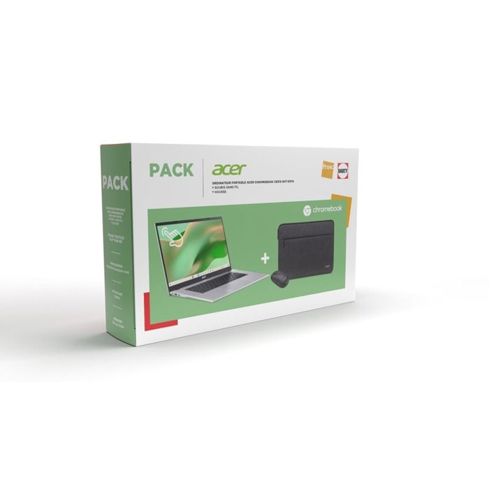 Chromebook 315 CB315 8HT 85FQ 15 6 Ecran tactile MediaTek Kompanio 540 8 Go RAM eMMC - vue 7