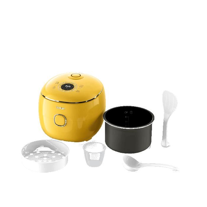 Tefal RK535AE0 Cuiseur de Riz 8 Programmes Automatiques Bol Céramique Antiadhésif Compact Jaune - vue 10