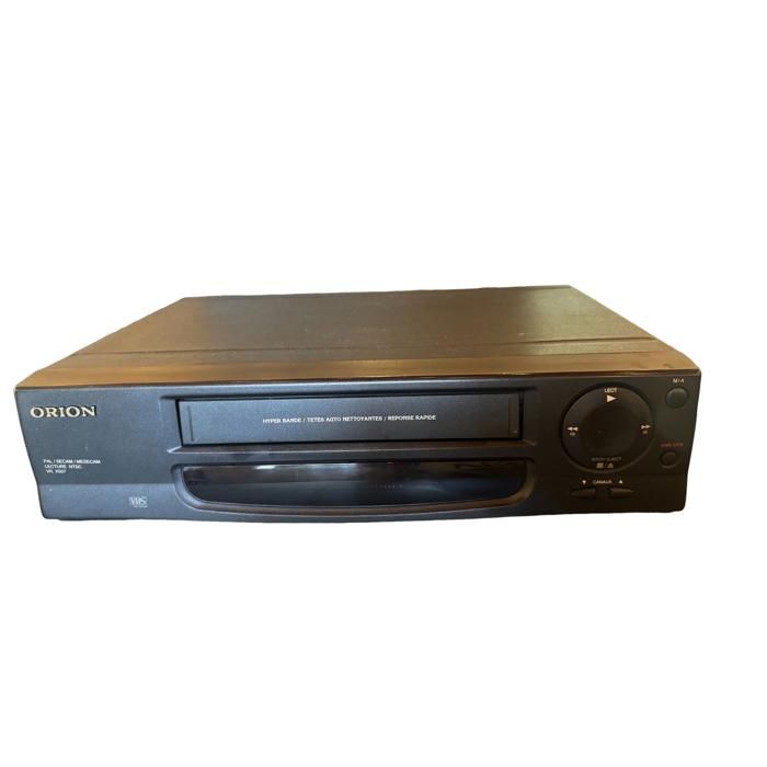Magnétoscope VHS - ORION VR X507 - Noir - Occasion Etat Correct - Sans Télécommande