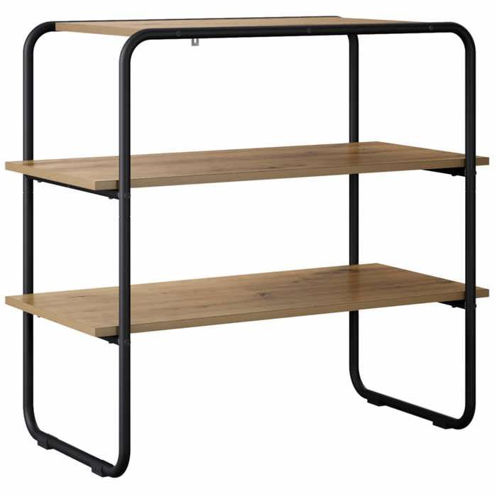 NOUVEAU Table à café - Table console - pour salon entrée - Chêne artisanal - 60x41x75cm Bois dingénierie67899