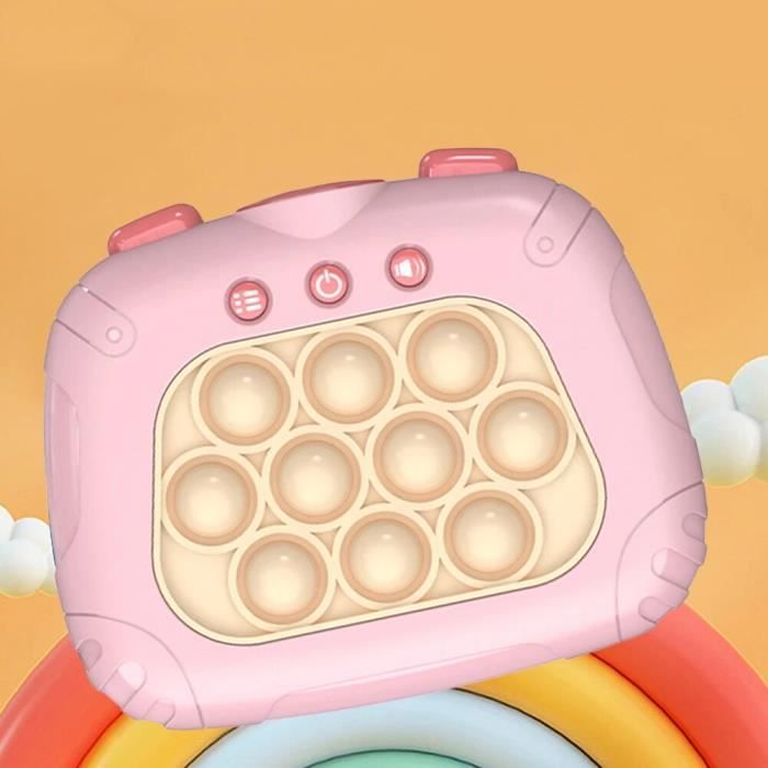Console De Jeu électronique Fidget – 4 Modes (score, Mémoire, Poursuite, Collision) Et 999 Niveaux, Violet, 3 Piles AAA