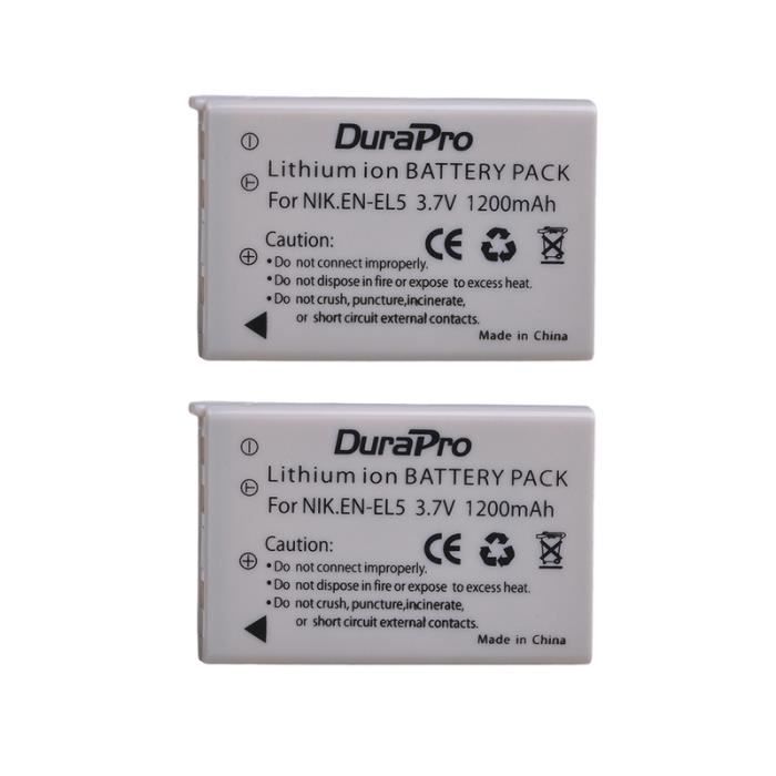EXTENSILO 3x Batterie compatible avec Canon Legria FS36, FS22, FS305, FS200, FS306, FS307, FS21