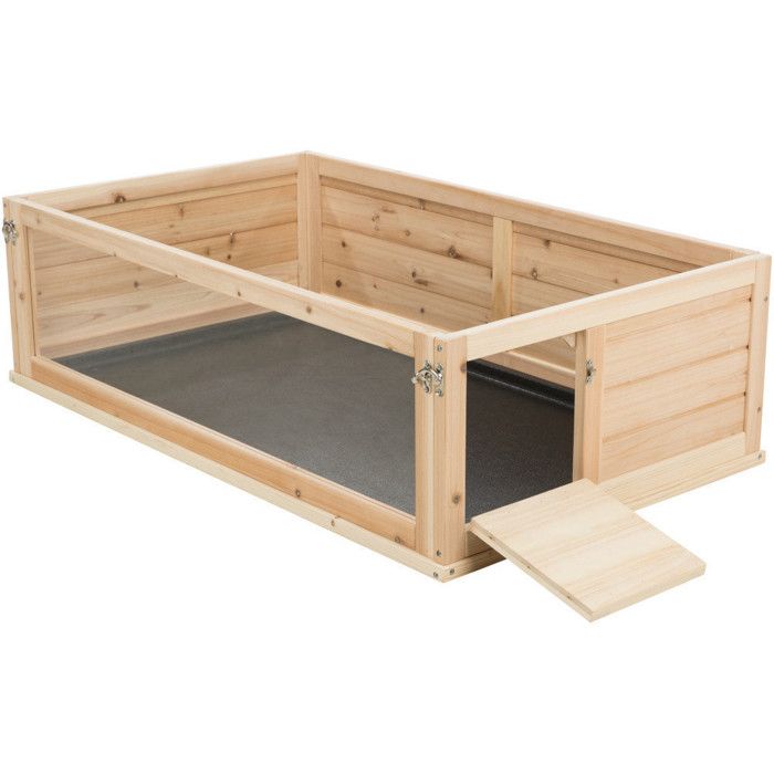 Comparer les prix de Enclos intérieur dimensions: 114 × 30 × 74 cm. pour cochon dinde. - animallparadise
