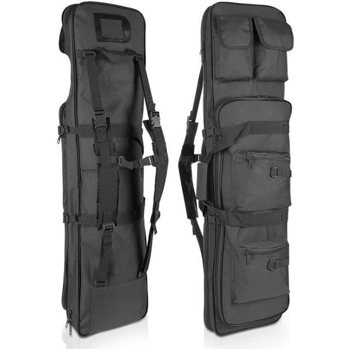 Housse de Transport pour Fusil à Air/Fusil de Chasse Rembourée Sac Tactical  90 cm pour Arme Longue Protection de Réplique Airsoft - Cdiscount Sport