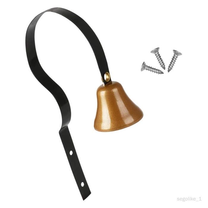 BESPORTBLE – Cloche D’ours Bruyante, Porte-cloche Pour Chien Et Vache, Anti-ours, Avec Son Clair, Pour Randonnée Et Décoration (lot De 4)
