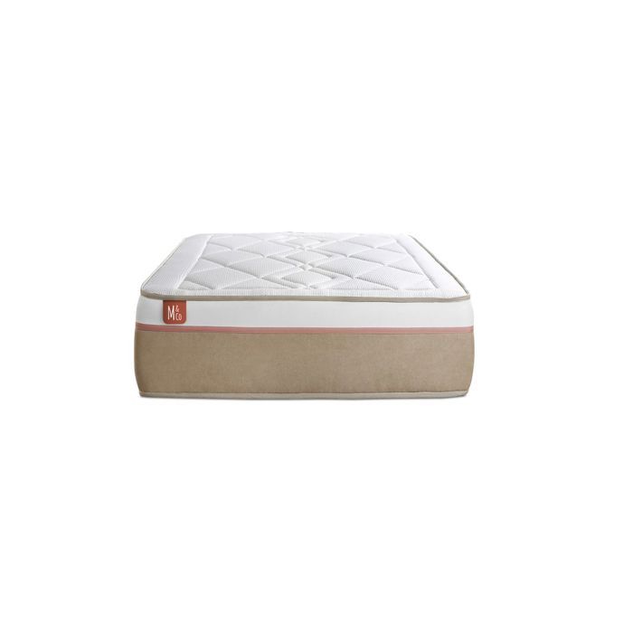 Matelas LE SOYEUX 90x190 cm Ressorts ensachés + Mémoire de forme BioVisco - Ep. 24cm Matelas LE SOYEUX 90x190 cm Ressorts ensachés + Mémoire de forme BioVisco - Ep. 24cm