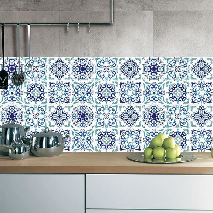 Carreaux De Céramique Mexicaine Oscuro 10x10 Cm - Lot De 30 - Mur Cuisine/salle De Bain - Artisanal
