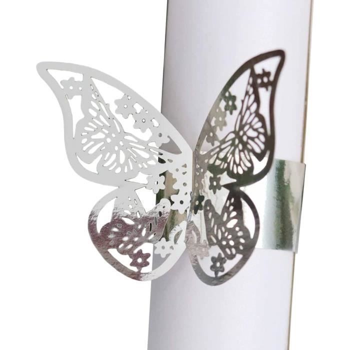 TTYSHIP® 32 Pièces Rond De Serviette De Table, Rond De Serviette Creux