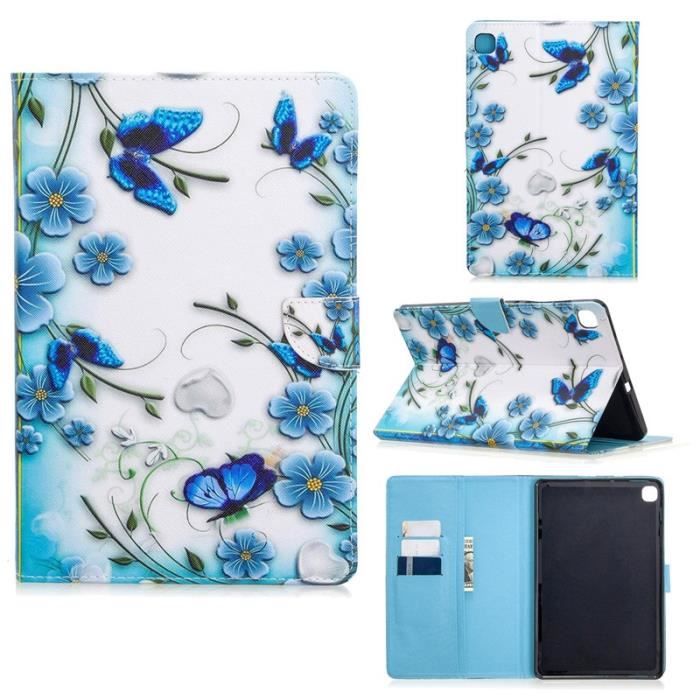 Étui Pour Samsung Galaxy Tab S6 Lite 10.4 SMP610P615 [Butterfly