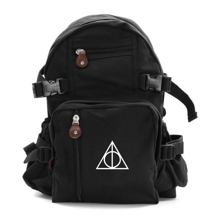 Harry Potter Les Reliques De La Mort /Écharpe Noir//Blanc