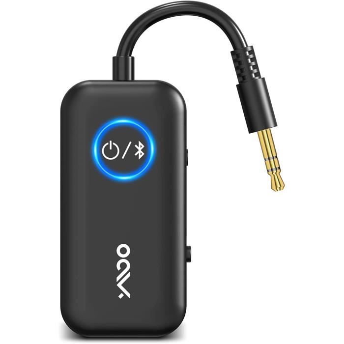 Transmetteur Recepteur Bluetooth 5.3, Adaptateur Bluetooth HiFi avec aptX  HD-aptX-LL, Double Connexion-Jack 3,5 mm, [7] - Cdiscount TV Son Photo
