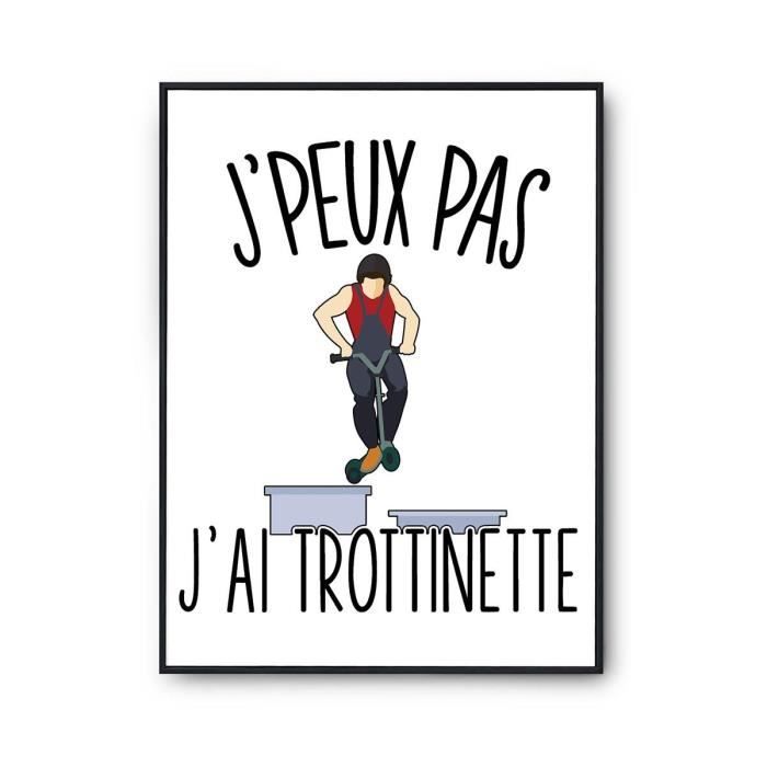 Tazza In Ceramica 'J'peux Pas Blanc' - Umoristica E Originale - Stampata In Francia
