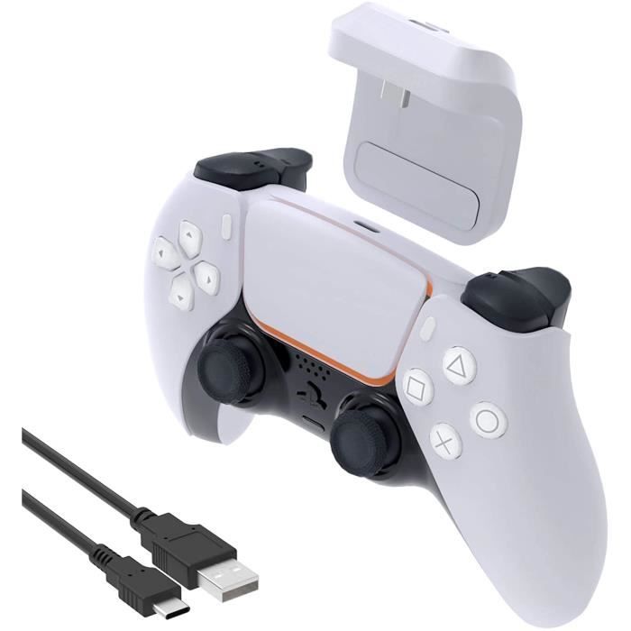 Batterie pour manette PS5, 1500 mAh, Chargeur rechargeable pour manette  PlayStation 5 DualSense avec LED Indicateur - Cdiscount Informatique